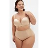 Women's Plus Size Smooth & Chic Multiway Bra - latte | CITY CHIC - 2 of 4