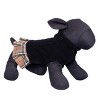 The Worthy Dog Plaid Layered-Look Two-fer Pet Pullover Turtleneck Sweater Dress - 3 of 3