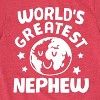 Boys' - Instant Message - World's Greatest Nephew Short Sleeve Graphic T-Shirt - 2 of 4