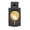 Craftmade Lighting Wolford 1 - Light Wall Light in  Textured Black - 2 of 4