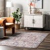 Nuloom Varela Traditional Medallion Pet Friendly Machine Washable Area Rug, 3' x 5', Blush - 2 of 4