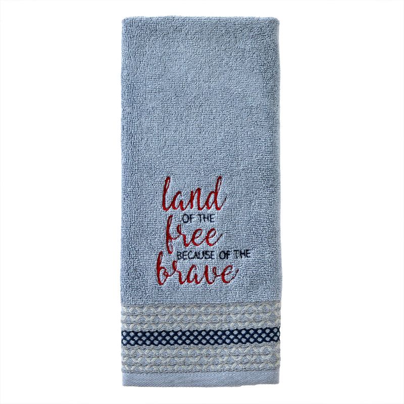 2pc Because Of The Brave Hand Towel Set - SKL Home, 3 of 6