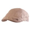 Wigens Men's Linen Pub Cap with Curved Peak - 4 of 4