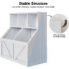 CuisinSmart Kids Toy Storage Organizer, Kids Bookshelf and Toy Storage, Toddlers Bookshelf Toy Organizer for Kids Rooms Nursery - 4 of 4