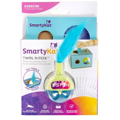 SmartyKat Twirly & Peek Electronic Motion Cat Toy
