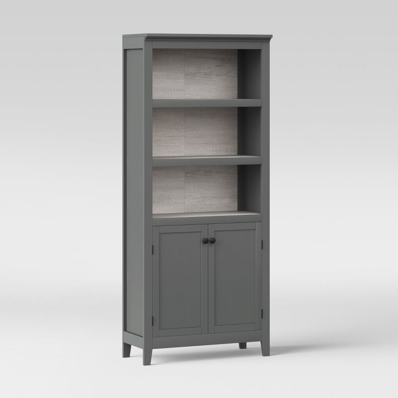 72" Carson 5 Shelf Bookcase with Doors - Threshold&#153;, 4 of 12