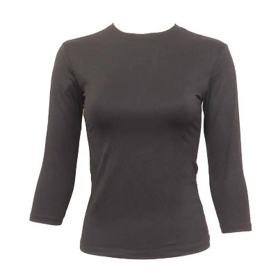 Women's Three Quarter Sleeve Shell - Linda Leal