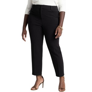 ELOQUII Women's Plus Size The 365 Semi Stretch Slim Leg Pant - 1 of 4