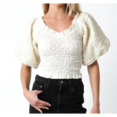 Women's Janelle Top - OLIVACEOUS
