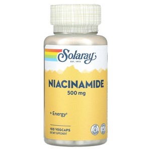 Solaray Niacinamide, 500 mg, 100 VegCaps - 1 of 4