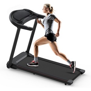 NAYSAYE Treadmill with Adjustable Incline and Wider Running Belt for Home or Gym Use, Black, 16.6"*6"*42.3" - 1 of 4