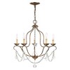 Livex Lighting Chesterfield 5 - Light Chandelier in  Hand Applied Venetian Golden Bronze - 3 of 4