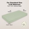 KeaBabies 2pk Soothe Fitted Crib Sheets Neutral, Organic Baby Crib Sheets, Fits Standard Nursery Baby Mattress - 3 of 4