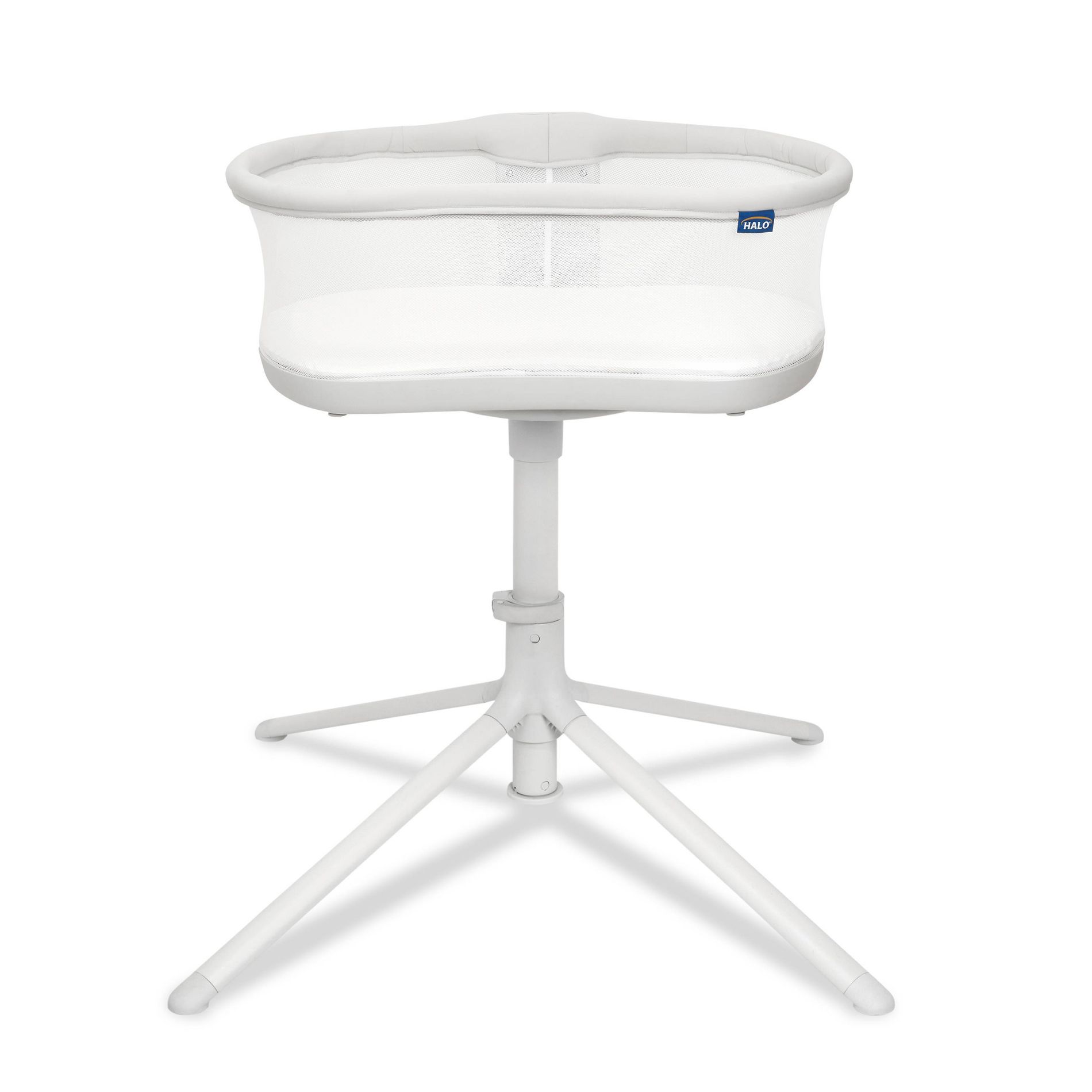 HALO Innovations BassiNest Swivel Sleeper 3.0 Baby Bassinet - Gray