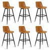 Arceso Counter Stool Set of 2, 30 inch Modern Bucket Barstool,  Bar Stools for Kitchen Island Restaurants - 3 of 4