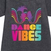 - Trolls - Dance Vibes Poppy Branch Graphic Short Sleeve Fleece Dress - 2 of 3