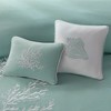 Gracie Mills Douglass Coastal Coral Motif Comforter Set - 2 of 4