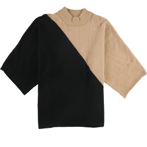 Alfani Womens 2-Tone Pullover Sweater - 1 of 2