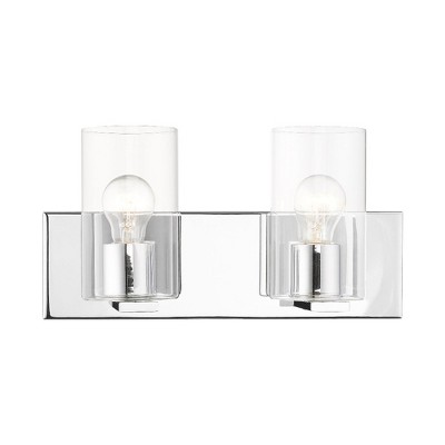 Livex Lighting Zurich 2 - Light Vanity in  Polished Chrome