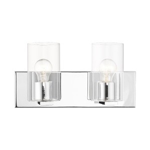 Livex Lighting Zurich 2 - Light Vanity in  Polished Chrome - 1 of 4