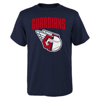 MLB Cleveland Guardians Boys' Oversized Graphic Core T-Shirt