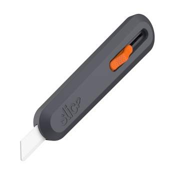 Slice 10550 Manual Utility Knife | Essential Home & Work Knife For Safe & Effective Cutting | Finger-Friendly Safety Blade