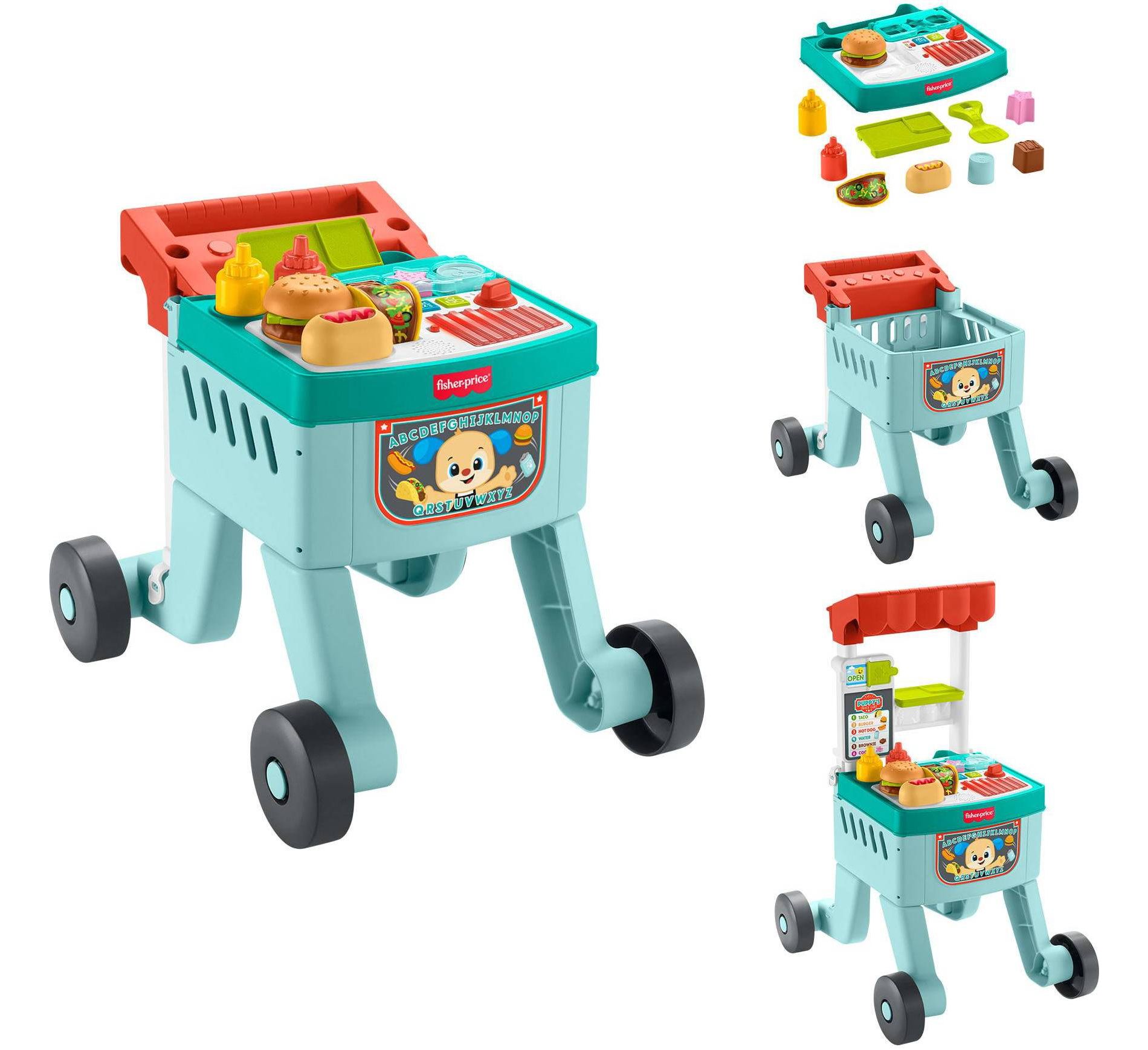 Laugh & Learn Sit Stride & Serve Food Cart