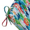 Outdoor/Indoor Chaise Lounge Cushion Abstract Reflections Blue - Pillow Perfect - 2 of 4