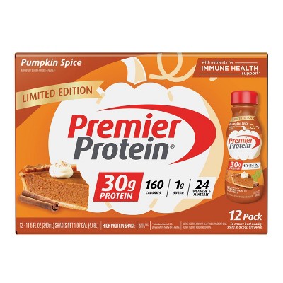 Premier Protein RTD Shakes - Pumpkin Spice - 11.5 fl oz/12pk