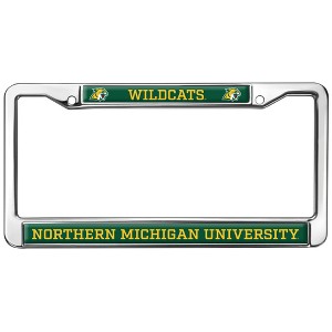 Northern Michigan University Mascot Full Size Standard License Plate Metal Frame - 1 of 4