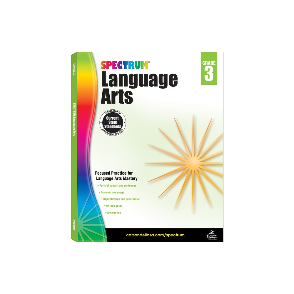 ISBN 9781483812069 product image for Spectrum Language Arts, Grade 3 - (Paperback) | upcitemdb.com