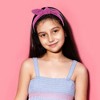 Unique Bargains Girl's Soft Wide Side Knotted Headbands 7.48"x1.97" White Blue 4 Pcs - 2 of 4