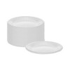 Pactiv Evergreen Placesetter Deluxe Laminated Foam Dinnerware, Plate, 6" dia, White, 1,000/Carton - image 3 of 4