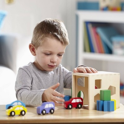 melissa & doug shape sorting cube