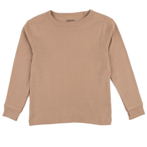 Brown long hotsell sleeve top kids