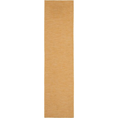 Nourison Positano Solid Indoor Outdoor Rug