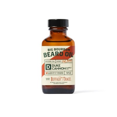 Duke Cannon Supply Co. Big Bourbon Beard Oil - 3oz
