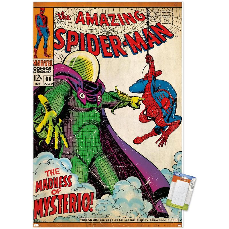 Trends International Marvel Comics - Spider-Man - Amazing Spider-Man #66 Unframed Wall Poster Prints, 1 of 7