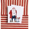 Holiday Winter Greeting Cards "Preppy Santa" by Ramus & Co - 2 of 4