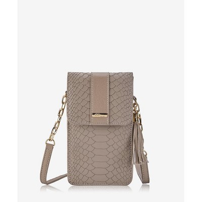 GiGi New York Beige Penny Crossbody Bag