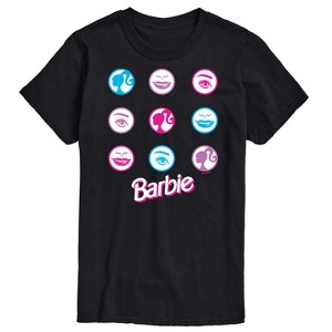Men's - Barbie - Iconic Features of Barbie Short Sleeve Graphic T-Shirt - 1 of 4
