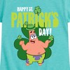 Girls' - SpongeBob Squarepants - Happy St. Patricks Day Fitted Short Sleeve Graphic T-Shirt - 2 of 4
