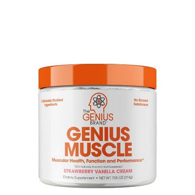 Genius Muscle Weight Gainer Powder for Musciular Health, Function, and Performance - The Genius Brand