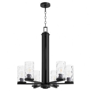Quorum Lighting Steinway 6 - Light Chandelier in  Matte Black - 1 of 1