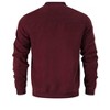 Clearlove Men's Suede-Look Aviation Bomber Jacket Vintage-Inspired Faux Leather Jacket with Quilted Lining - 3 of 4