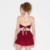 Women's Game Day Football Charm Halter Top - Wild Fable™ - 3 of 3