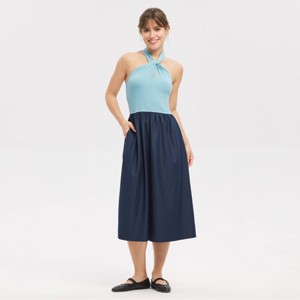 off the shoulder dress with scarf Amanda Uprichard Monterey Dress With Scarf in Green