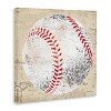 Stupell Industries 12"x12" Kids' Rustic Baseball Sports Wall Art Unframed - 3 of 4