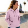 Dalix Womens Lil Heart Midweight Hooded Sweatshirt - 4 of 4