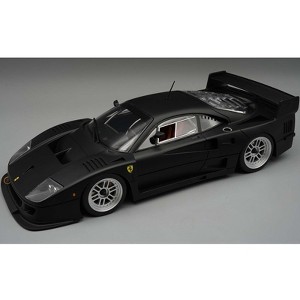 Ferrari F40 LM Matt Black w/Enkei Silver Wheels "Press Version" (1996) Ltd Ed to 75 pcs 1/18 Model Car by Tecnomodel - 1 of 3